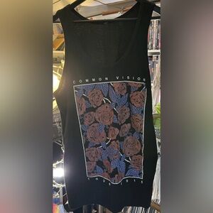Common Vision Tour 2015 XL Tanktop on Tultex Every Time I Die Real Friends